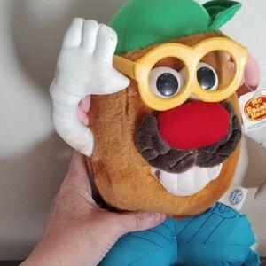 Plush Toy with Green Hat and Yellow Glasses